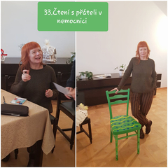 33.čtení s herečkou Bárou Štěpánovou 31.1.2019 ve 14 hodin v refektáři.