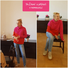 34.čtení s herečkou Janou Plodkovou 19.2.2019 ve 14 hodin v refektáři.