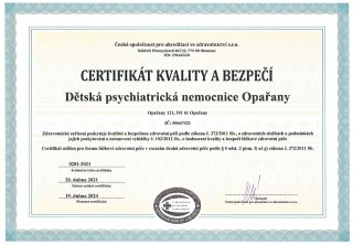 Systém řízení kvality v DPN Opařany