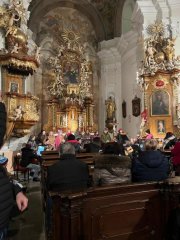 Vánoční koncert v kostele v Opařanech